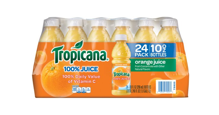 Tropicana Orange Juice, 10 Ounce (Pack of 24) for only $10.19 Shipped!