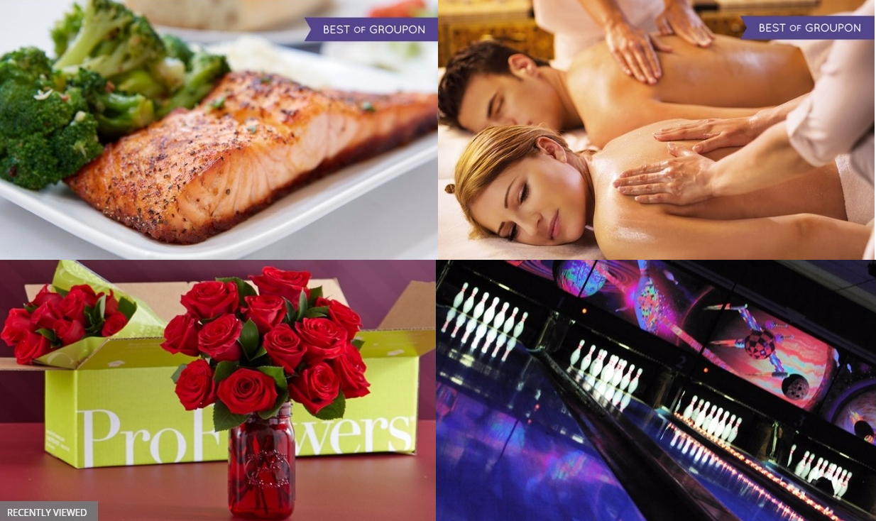 EXTRA 20% Off Last Minute Valentine’s Day Gifts and Dates at Groupon!!