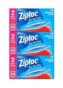 Ziploc Freezer Bags, 114 Count – Only $10.03!