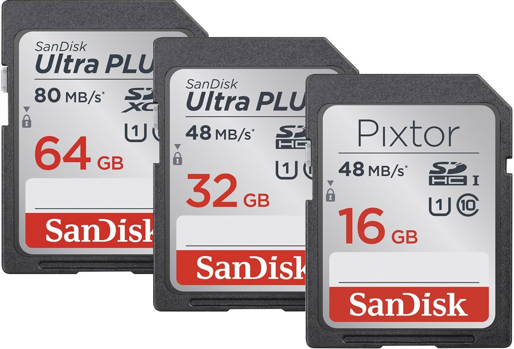 Up to 68% Off Select SanDisk Memory Cards!