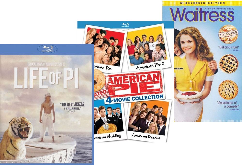 Pi Day Favorite Movies as Low as $2.99!