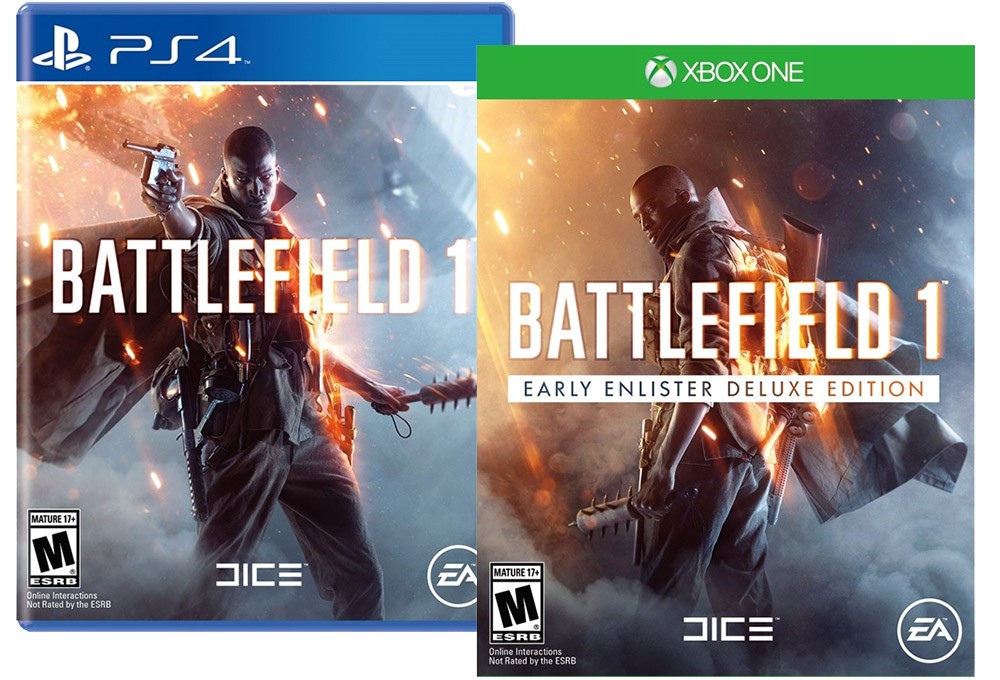Save $22 or $42 on Select Battlefield 1 Games for PS4 or Xbox One!