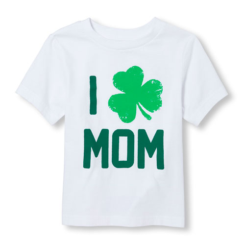 “I (SHAMROCK) Mom” Toddler Tee Only $1.99 Shipped!