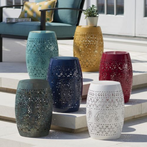 Kohl’s 30% off! Earn Kohl’s Cash! Stack Codes! Free shipping! SONOMA Goods for Life Small Metal Garden Stool Accent Table – Just $27.99!