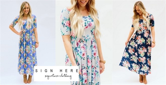 Spring Floral Maxi Dresses – Just $24.99 at Jane!