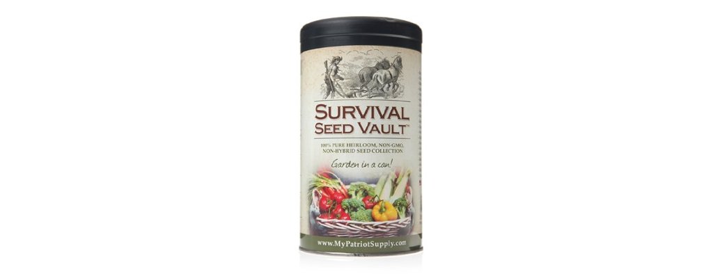 Survival Seed Vault by Patriot Seeds – Just $9.99!