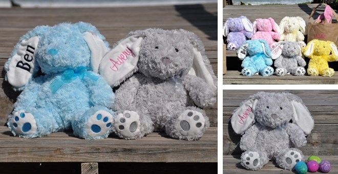 Personalized Easter Bunnies – Just $16.99!