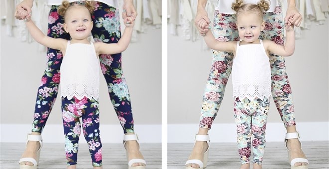 Spring Leggings – With Child Sizes – Just $7.99!