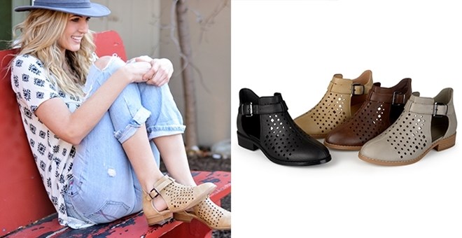 Spring Fashion Booties – Just $26.99!