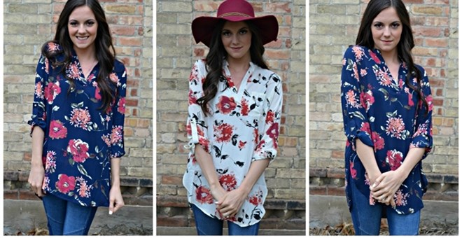 Flowy Floral Top from Jane – Just $24.99!