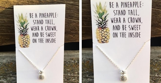 Dainty Pineapple Necklace from Jane – Just $7.99!