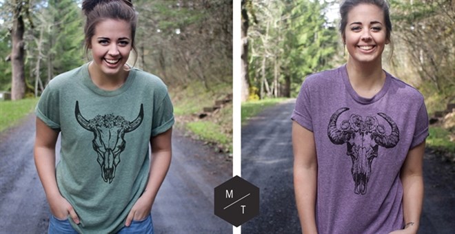 Boho Vintage Spring Graphic Tees from Jane – Just $13.99!