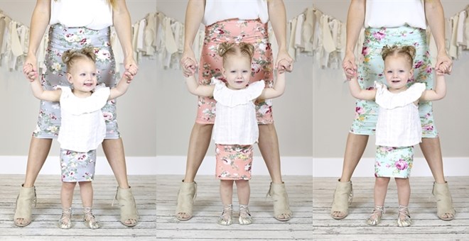 Adult and Child Floral Skirts from Jane – Just $9.99!