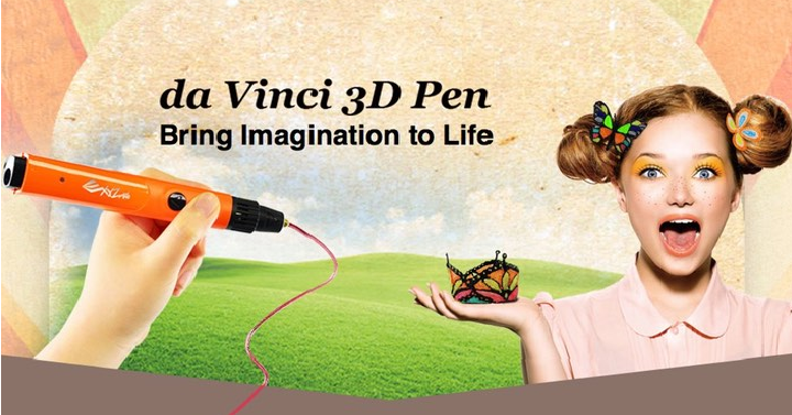 Da Vinci 3D Pen Only $19.99! (Reg. $69.99)