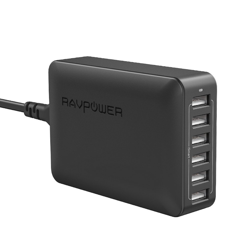 Save Big on a RavPower 6-Port USB Charging Station – Just $16.79!