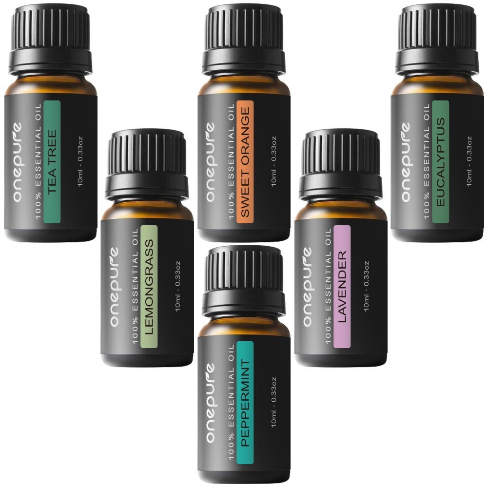 Onepure Aromatherapy Essential Oils Gift Set, 6 Bottles – Just $15.95!