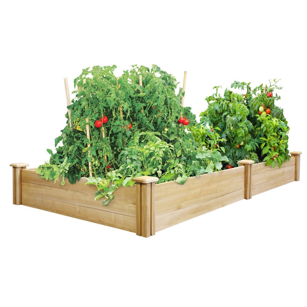 Greenes 4 Ft. X 8 Ft. X 10.5 In. Cedar Raised Garden Bed – Just $68.12!