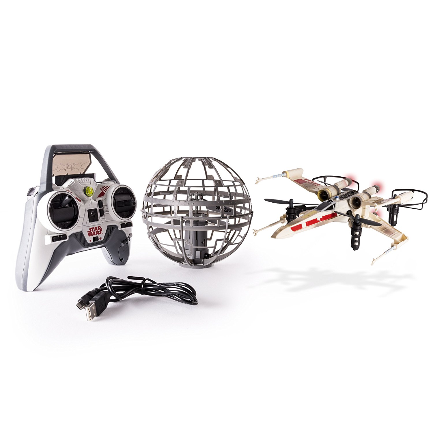 Air Hogs – Star Wars X-wing vs. Death Star, Rebel Assault – RC Drones – Just $33.92!