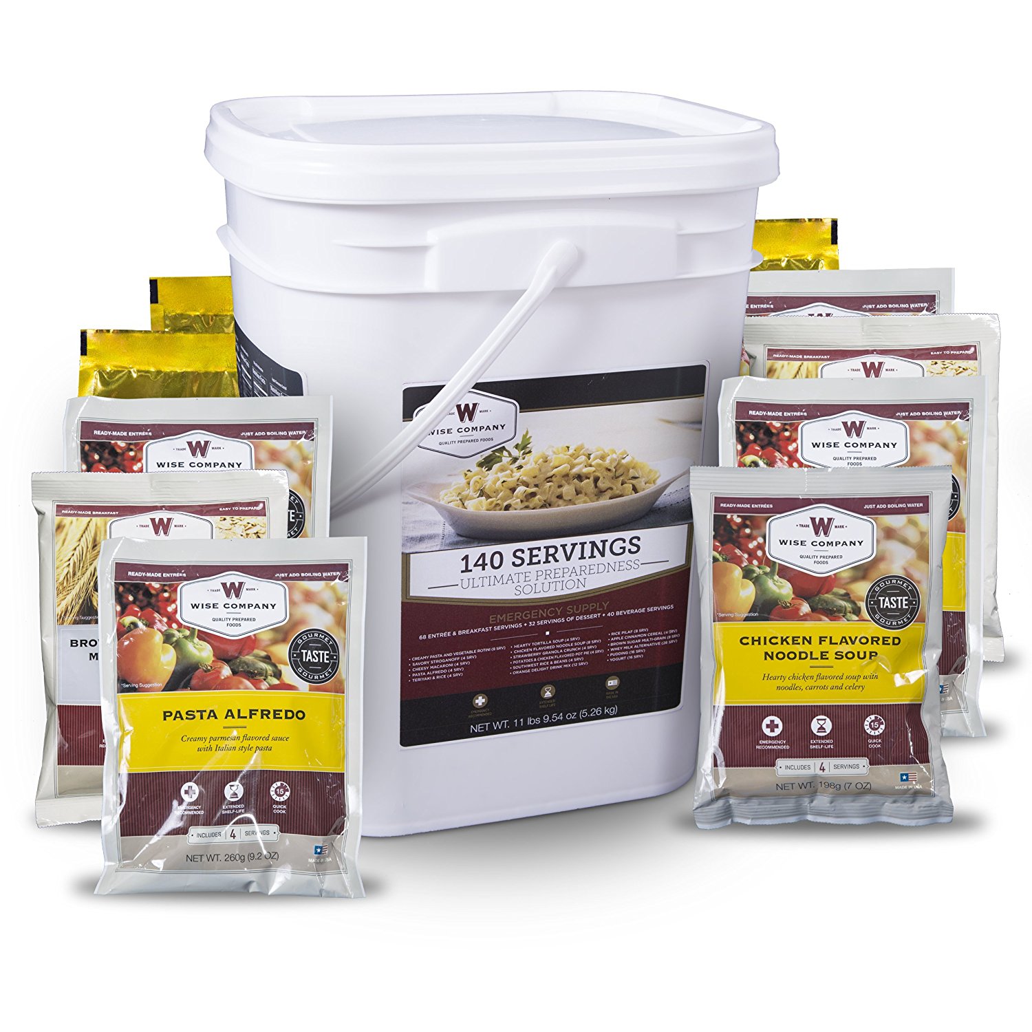 Save on Wise Company 140-Serving Ultimate Preparedness Pack – Just $99.99!