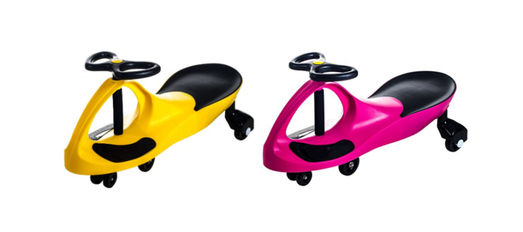 Lil’ Rider Wiggle Ride-On Pink or Yellow Just $24.99! (Reg. $39.99)