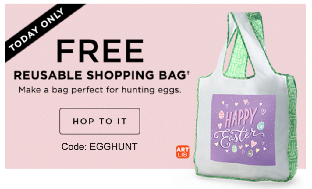 FREE Reusable Shopping Bag Today Only At Shutterfly!