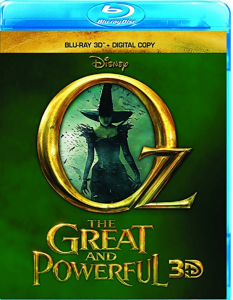 Disney’s Oz the Great and Powerful 3D Blu-Ray/Digital Combo Pack $11.34!