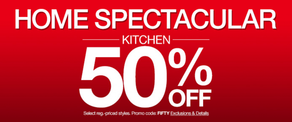 Macy’s: Home Spectacular Sale! Take Up To 50% Off Kitchen Appliances! Kitchen Aid Mixer $174.99 & More!