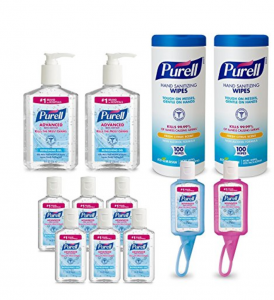 PURELL Advanced Hand Sanitizer and Sanitizing Wipe Kit Just $14.99!