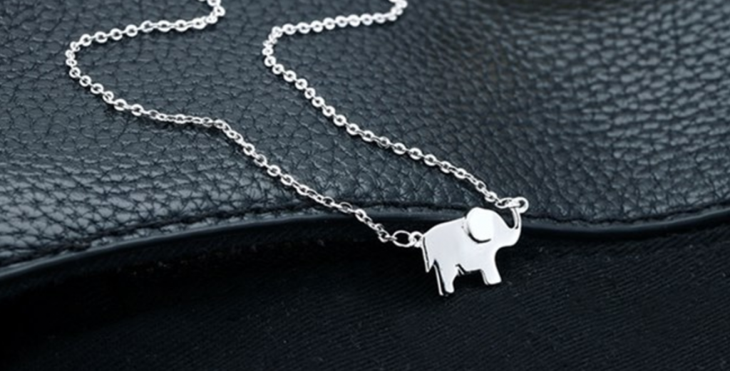 Elephant Charm Necklace Just $5.99 Shipped On Jane!