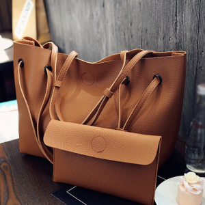 Textured Leather Shoulder Bag Just $10.98 Shipped!
