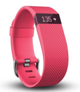 Fitbit Charge HR Pink Wireless Activity Wristband Size Large Just $73.49!