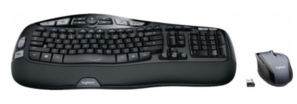 Logitech Comfort Wave Wireless Keyboard and Optical Mouse Just $34.99!