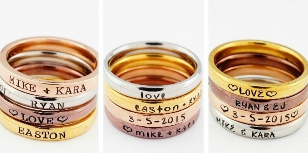 Hand Stamped Rings Just $9.99! (Reg. $25.00)