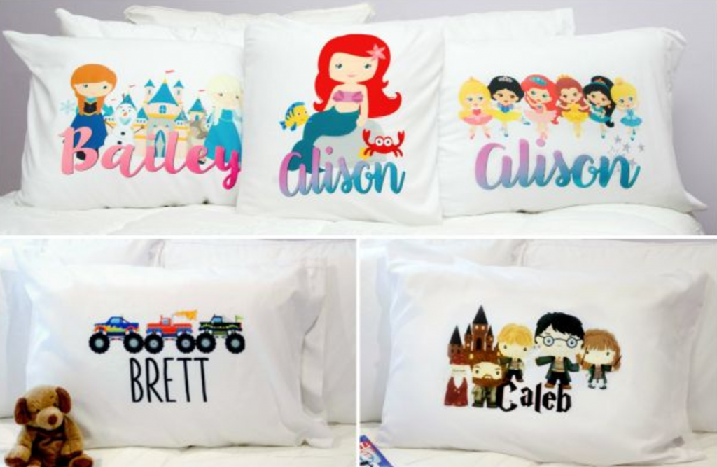 Super Soft Personalized Character Pillowcases Just $9.95! (Reg. $19.95)