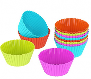 HOT! Silicone Baking Cups 12-Count Just $4.99! (Reg. $12.99)