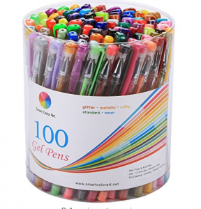Smart Color Art 100 Colors Gel Pen Set Just $18.99!