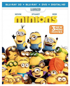 Minions On Blu-Ray/DVD Combo Pack Just $11.99!