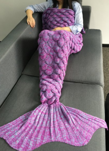 Mermaid Tail Style Blanket Just $11.89 Shipped!