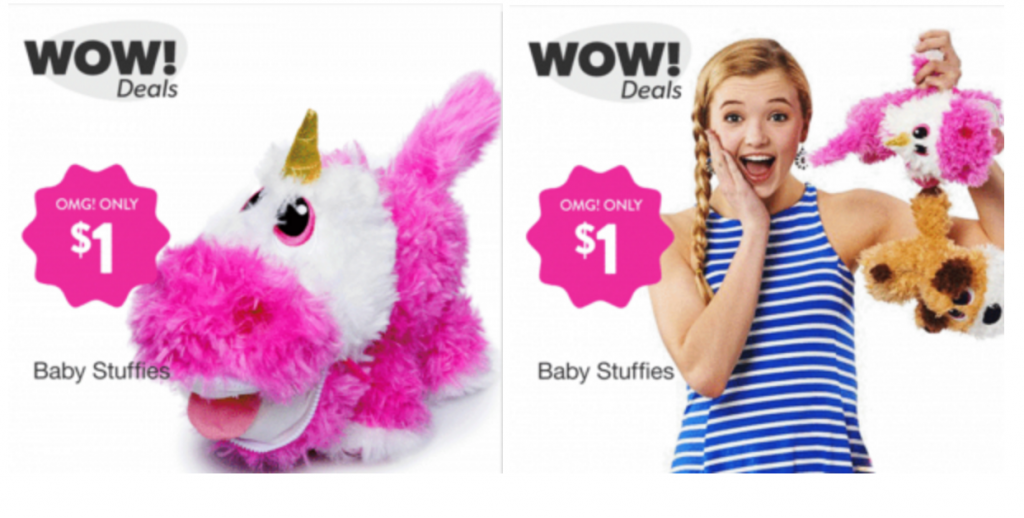 WOW!! Magnetic Baby Stuffies Just $1.00 Today Only On Hollar! Perfect Easter Basket Fillers!