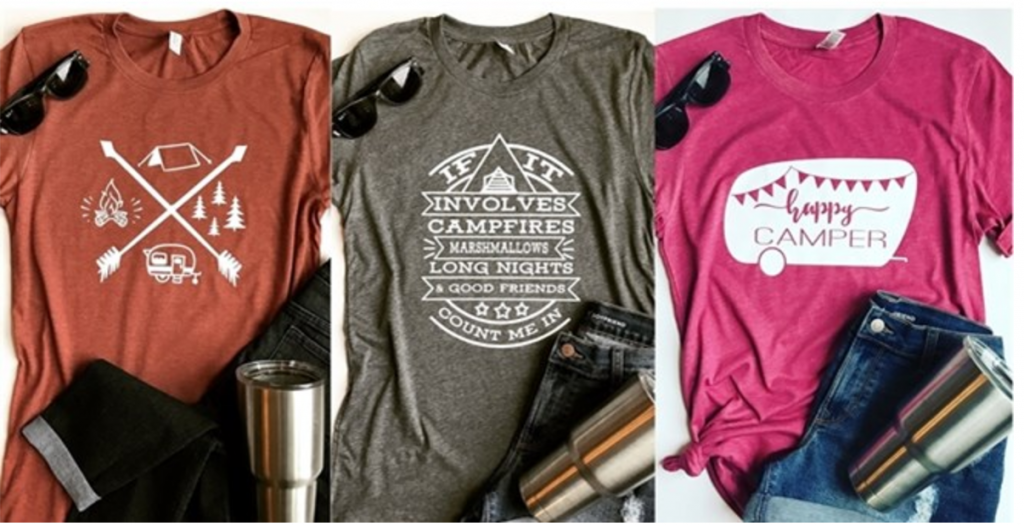 Camp in Style Tees Just $13.99! (Reg. $24.99)