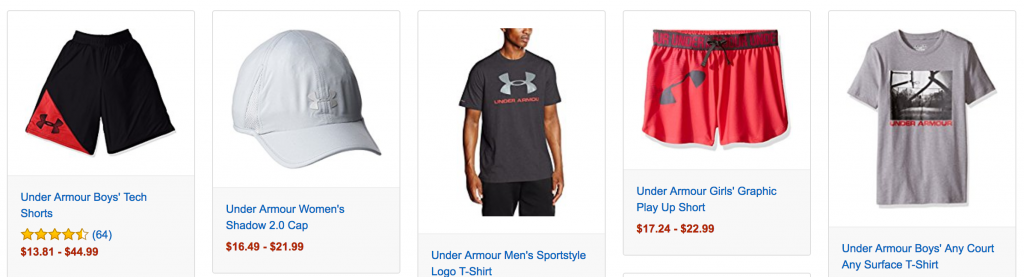 25% Off Select Under Armour Running & Training Gear Today Only On Amazon!