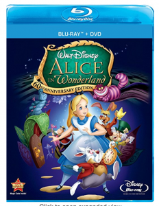 Alice & Wonderland Blu-Ray/DVD Combo Just $9.99! Fun Easter Basket Item!