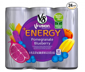 V8 +Energy, Pomegranate Blueberry 8oz 24-Pack Just $11.34 Shipped!