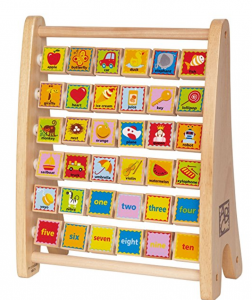 Hape Alphabet Abacus Wooden Counting Toy Just $15.05!