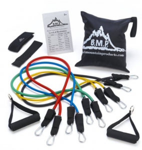 Resistance Band Set with Door Anchor Just $9.99!