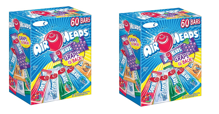 Airheads Bars Variety Pack (60 Bars) Only $7.58 Shipped!