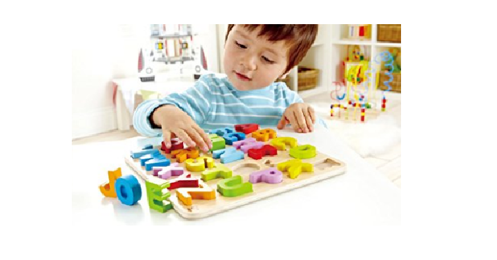 Kid’s Wooden Learning Puzzle Only $10.85! (Reg. $19.99)