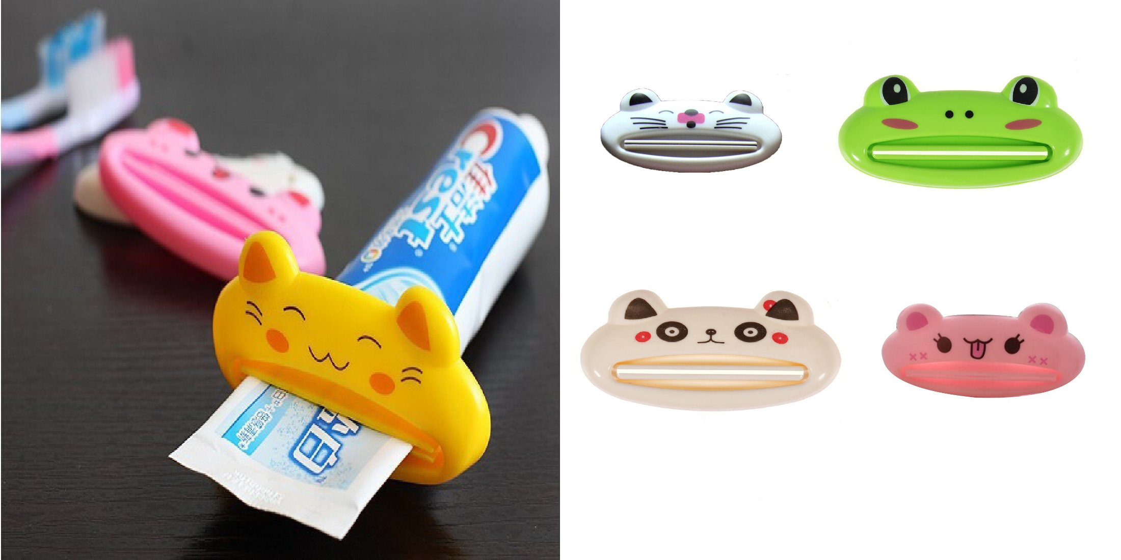 Super Cute Animal Toothpaste Squeezers Only $1.59 Shipped! Five to Choose From!
