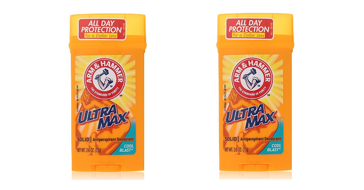 Arm & Hammer Ultra Max Invisible Solid Deodorant Only $1.61 Shipped!