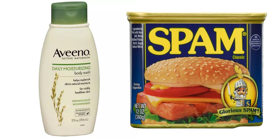 COUPONS: Aveeno Body Wash and Spam